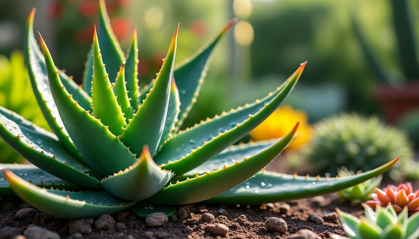 Découvrez tout sur la fleur d'Aloe Vera : ses principales caractéristiques, ses multiples bienfaits pour la santé et nos conseils pratiques pour réussir sa culture chez vous.