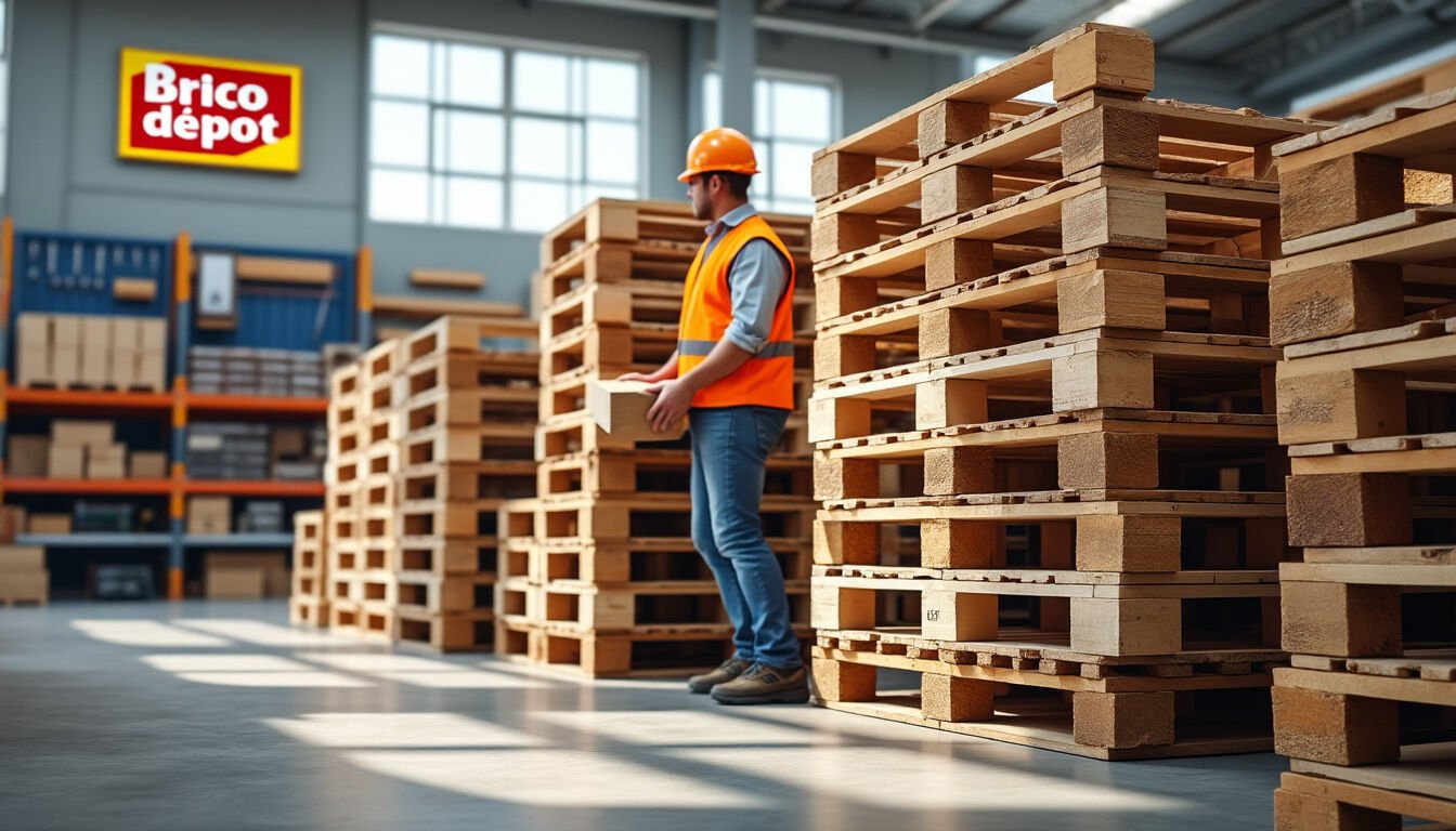 Découvrez comment récupérer gratuitement des palettes en bois chez Brico Dépôt : astuces, conseils pratiques et étapes à suivre pour profiter de ce bon plan bricolage.