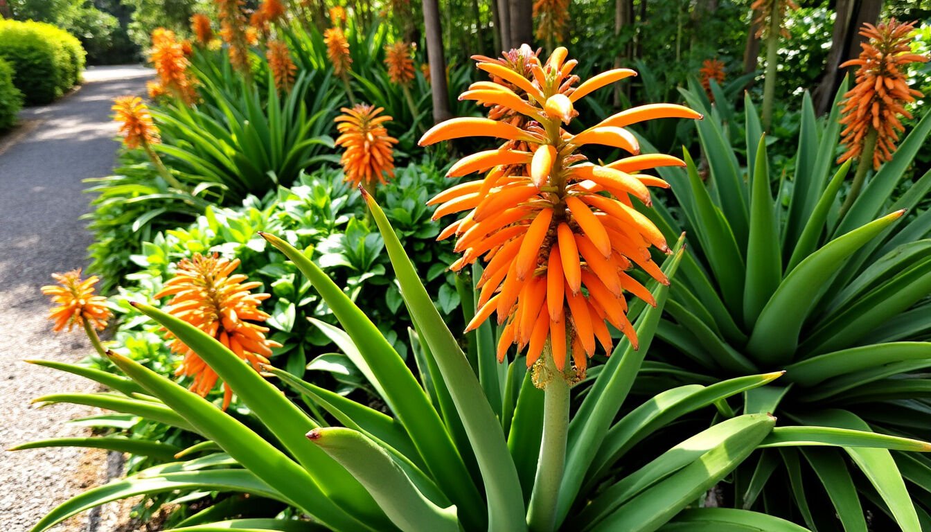 Découvrez tout sur la fleur d'Aloe Vera : ses caractéristiques uniques, ses nombreux bienfaits pour la santé et des conseils pratiques pour la cultiver facilement chez vous.