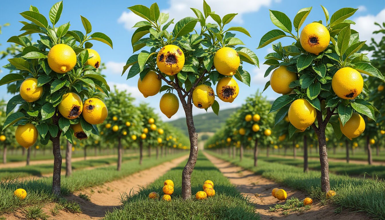 Découvrez les principales maladies du citronnier à l’aide de photos claires pour identifier facilement les symptômes et préserver la santé de votre arbre.