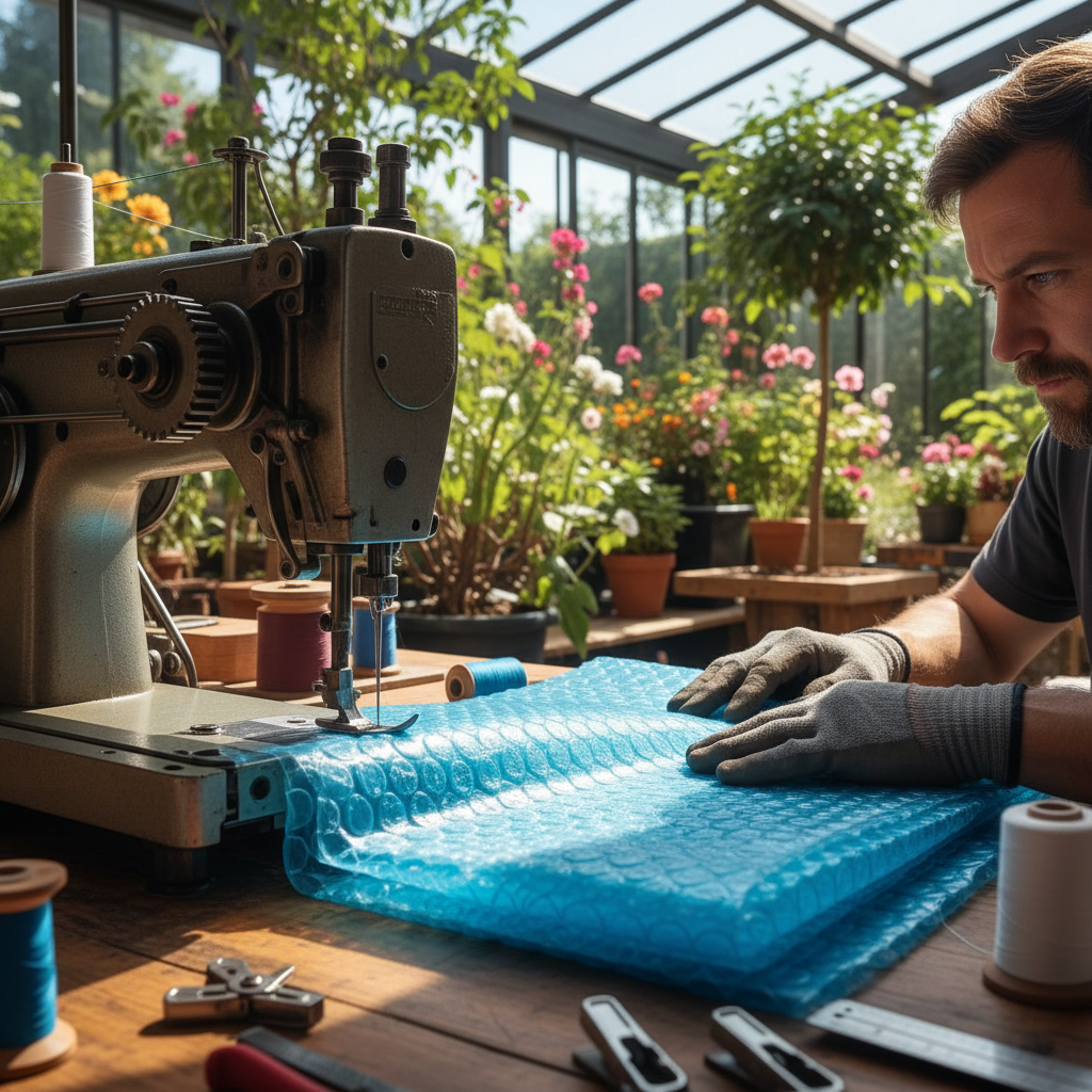 apprenez à coudre une bâche à bulle grâce à notre guide pratique et découvrez des astuces pour un résultat durable et efficace.