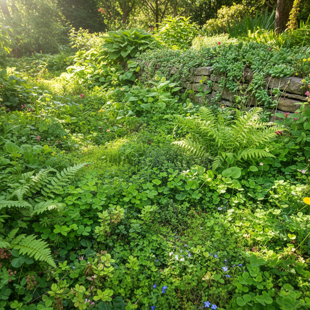 découvrez nos couvre-sols rampants persistants à croissance rapide, idéals pour embellir et protéger votre jardin toute l'année.