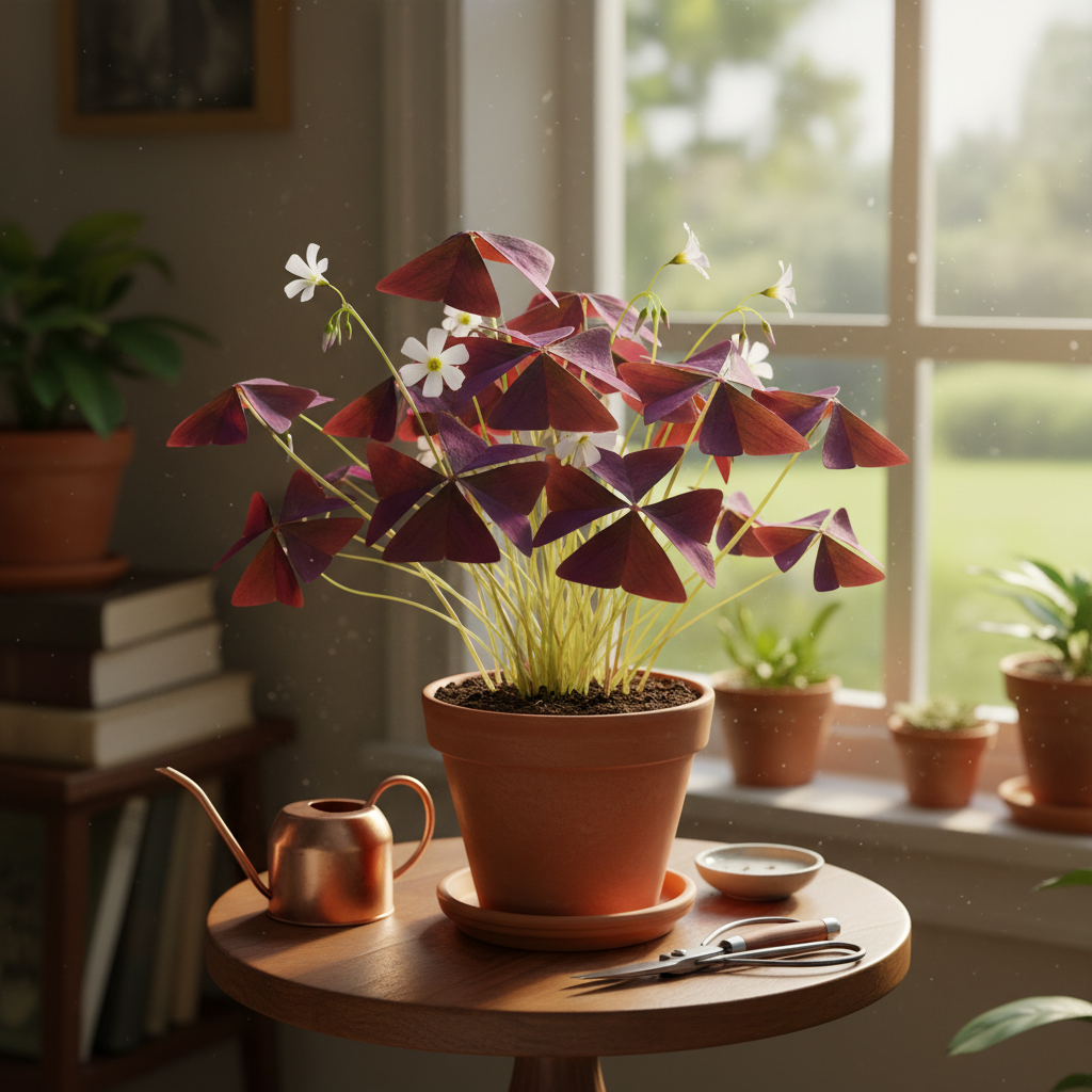 découvrez comment prendre soin de l'oxalis triangularis, ses astuces d'entretien simples et les bienfaits qu'elle apporte à votre intérieur.
