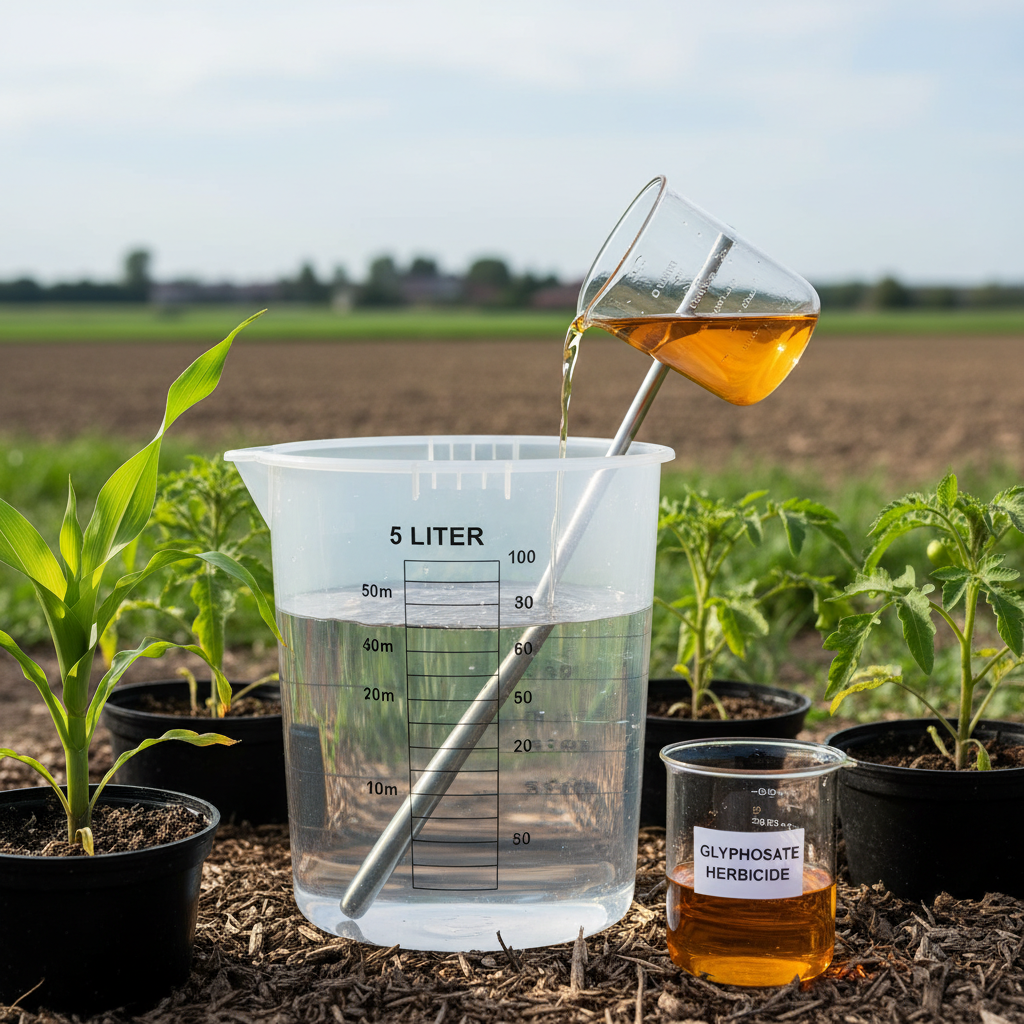 découvrez comment doser parfaitement le glyphosate dans 5 litres d'eau pour un traitement efficace et sécurisé. conseils pratiques pour un usage optimal et respectueux de l'environnement.