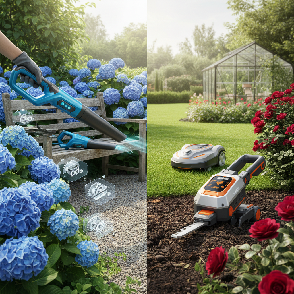 découvrez les dernières innovations 2025 dans les outils sans fil de jardin avec makita et black&decker. comparez performances, technologies et fonctionnalités pour choisir l'équipement idéal.