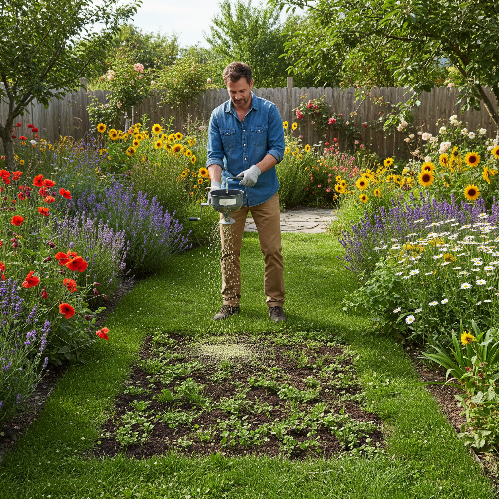 découvrez une méthode simple et efficace pour semer votre pelouse sans retourner la terre, et obtenez un jardin verdoyant et luxuriant toute l'année.
